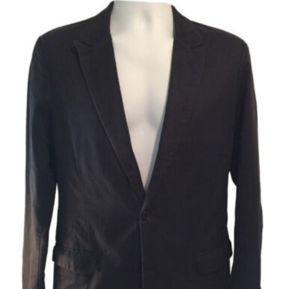 Zadig & Voltaire "Vice" Jacket Dark Navy Men's Blazer Jacket Size Small